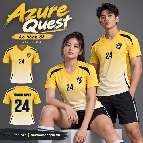 Áo bóng đá x24sport Azure Quest
