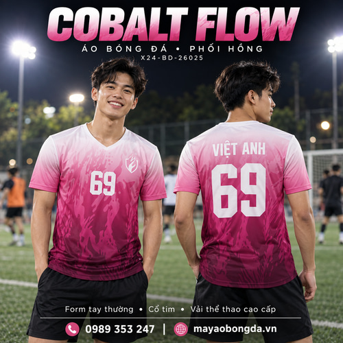 Áo bóng đá x24sport Cobalt Flow