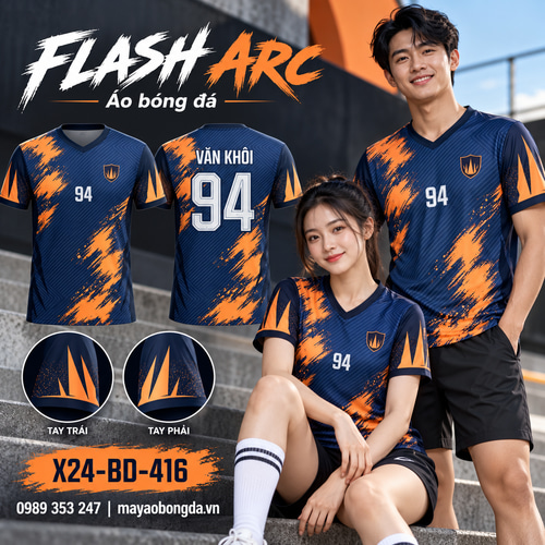 Áo bóng đá x24sport Flash Arc