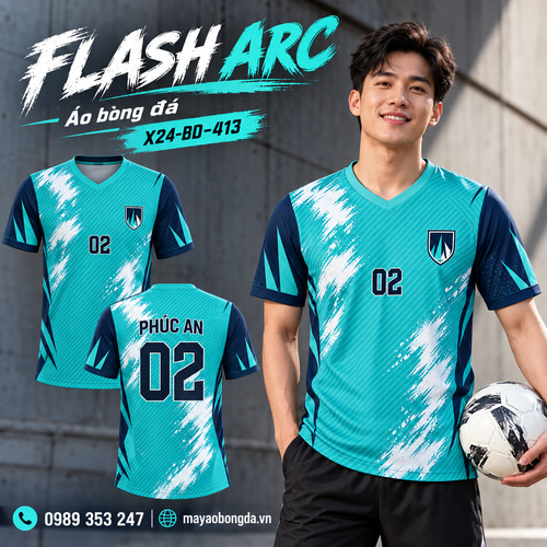 Áo bóng đá x24sport Flash Arc