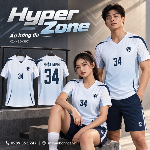 Áo bóng đá x24sport Hyper Zone
