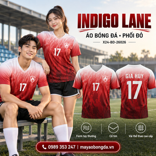 Áo bóng đá x24sport Indigo Lane