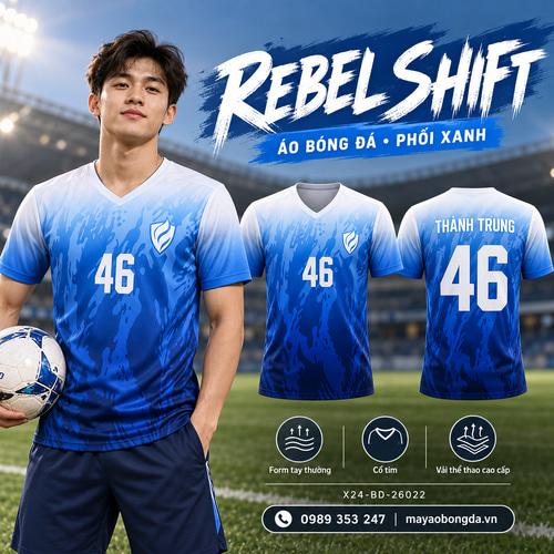 Áo bóng đá x24sport Rebel Shift