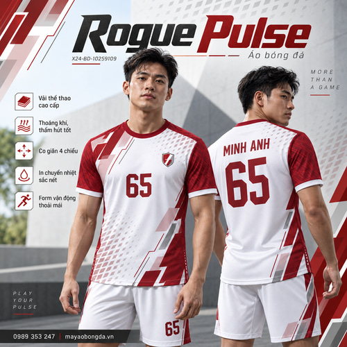 Áo bóng đá x24sport Rogue Pulse