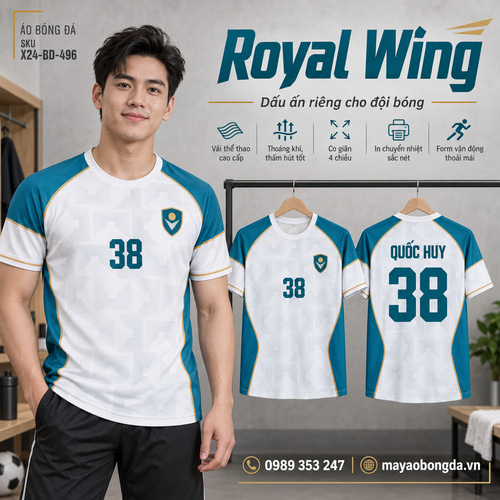 Áo bóng đá x24sport Royal Wing