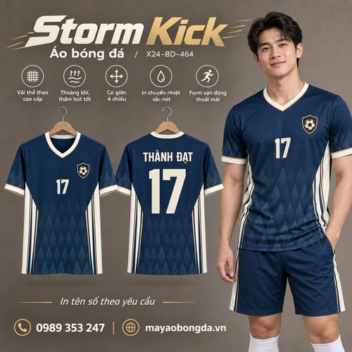 Áo bóng đá x24sport Storm Kick