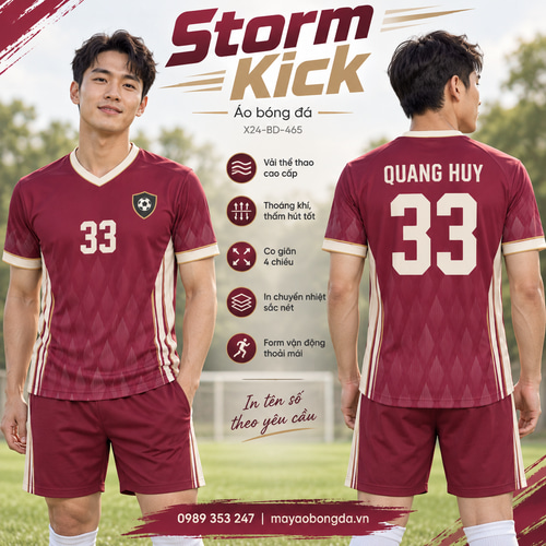 Áo bóng đá x24sport Storm Kick