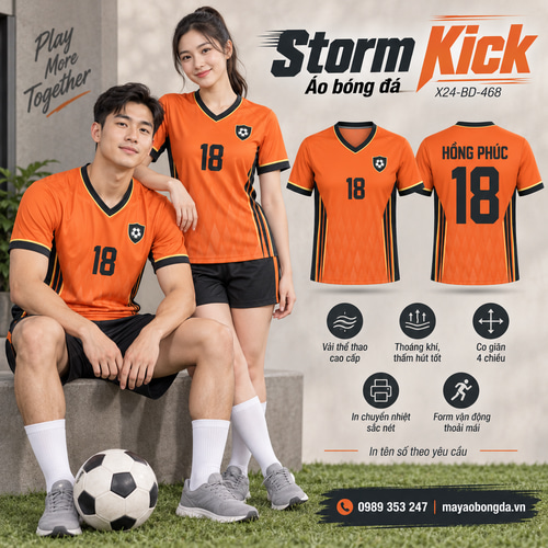 Áo bóng đá x24sport Storm Kick