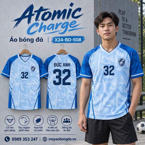 Áo bóng đá x24sport Atomic Charge