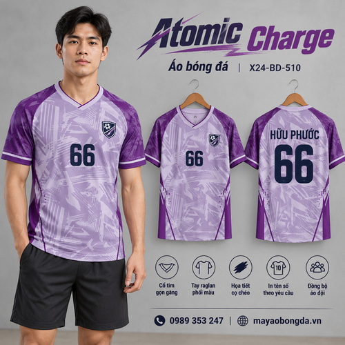 Áo bóng đá x24sport Atomic Charge
