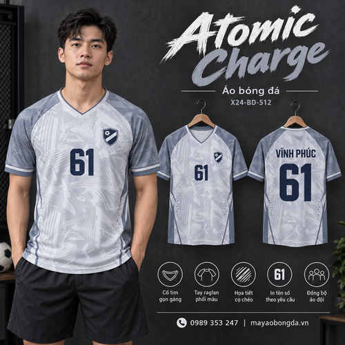 Áo bóng đá x24sport Atomic Charge