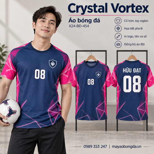 Áo bóng đá x24sport Crystal Vortex