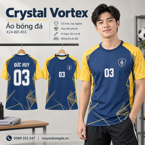 Áo bóng đá x24sport Crystal Vortex