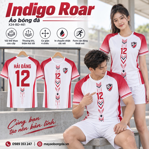 Áo bóng đá x24sport Indigo Roar