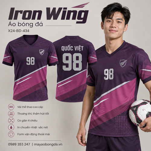 Áo bóng đá x24sport Iron Wing