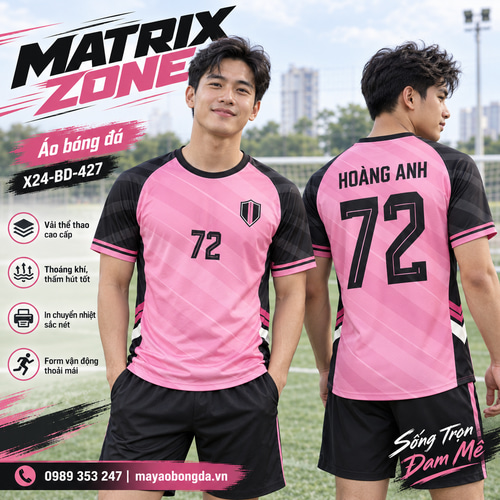 Áo bóng đá x24sport Matrix Zone