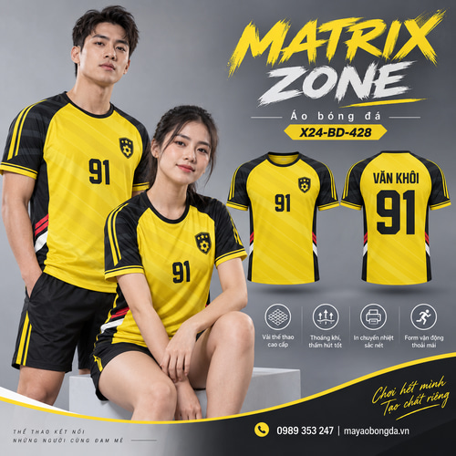 Áo bóng đá x24sport Matrix Zone