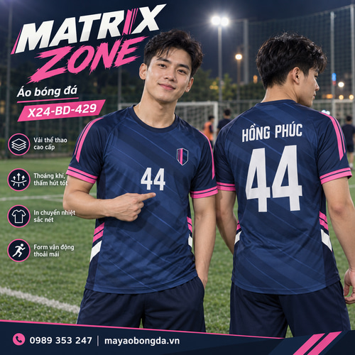 Áo bóng đá x24sport Matrix Zone