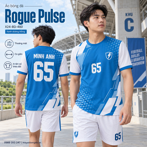 Áo bóng đá x24sport Rogue Pulse