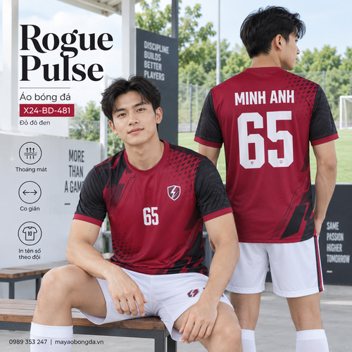 Áo bóng đá x24sport Rogue Pulse