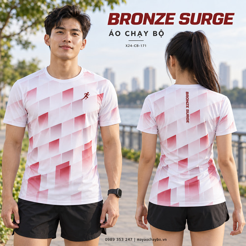 Áo chạy bộ x24sport Bronze Surge