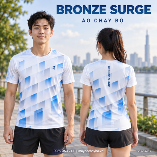 Áo chạy bộ x24sport Bronze Surge