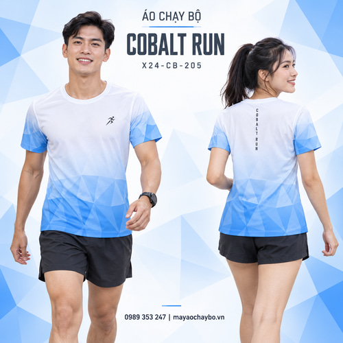 Áo chạy bộ x24sport Cobalt Run