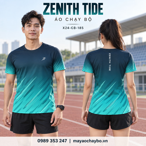 Áo chạy bộ x24sport Zenith Tide