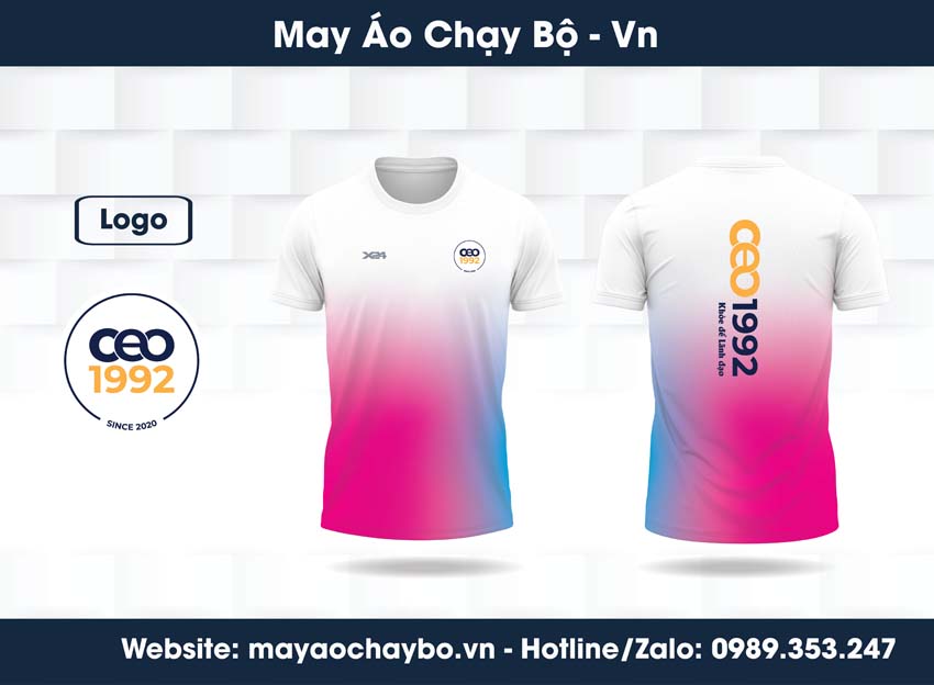 Thiết Kế Áo Chạy Bộ Cho Team CEO 1992 - Dấu Ấn Riêng Trên Mọi Cung Đường