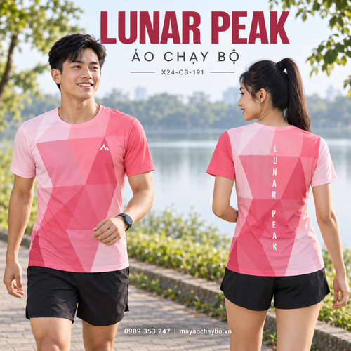 Áo chạy bộ x24sport Lunar Peak