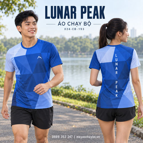 Áo chạy bộ x24sport Lunar Peak
