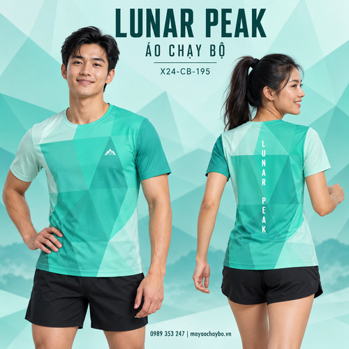 Áo chạy bộ x24sport Lunar Peak