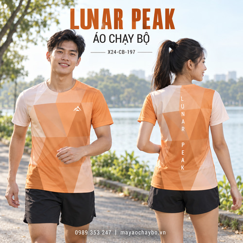 Áo chạy bộ x24sport Lunar Peak