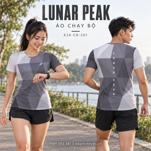 Áo chạy bộ x24sport Lunar Peak