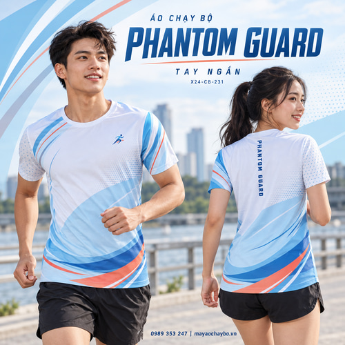 Áo chạy bộ x24sport Phantom Guard