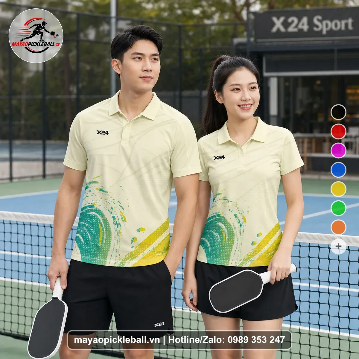 Bộ Quần Áo Pickleball PND-PB-124 Nổi Bật