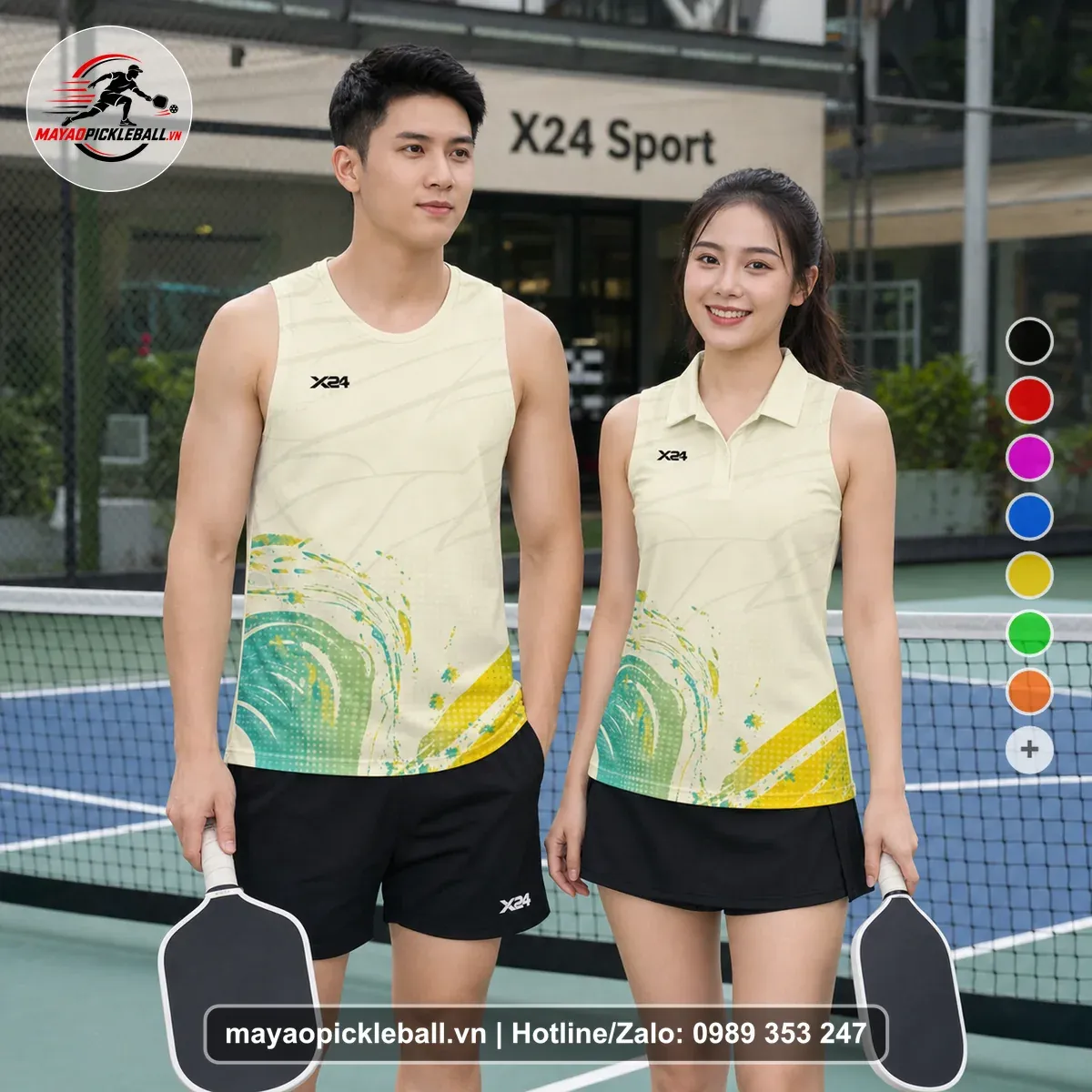 Bộ Quần Áo Pickleball PND-PB-124 Nổi Bật