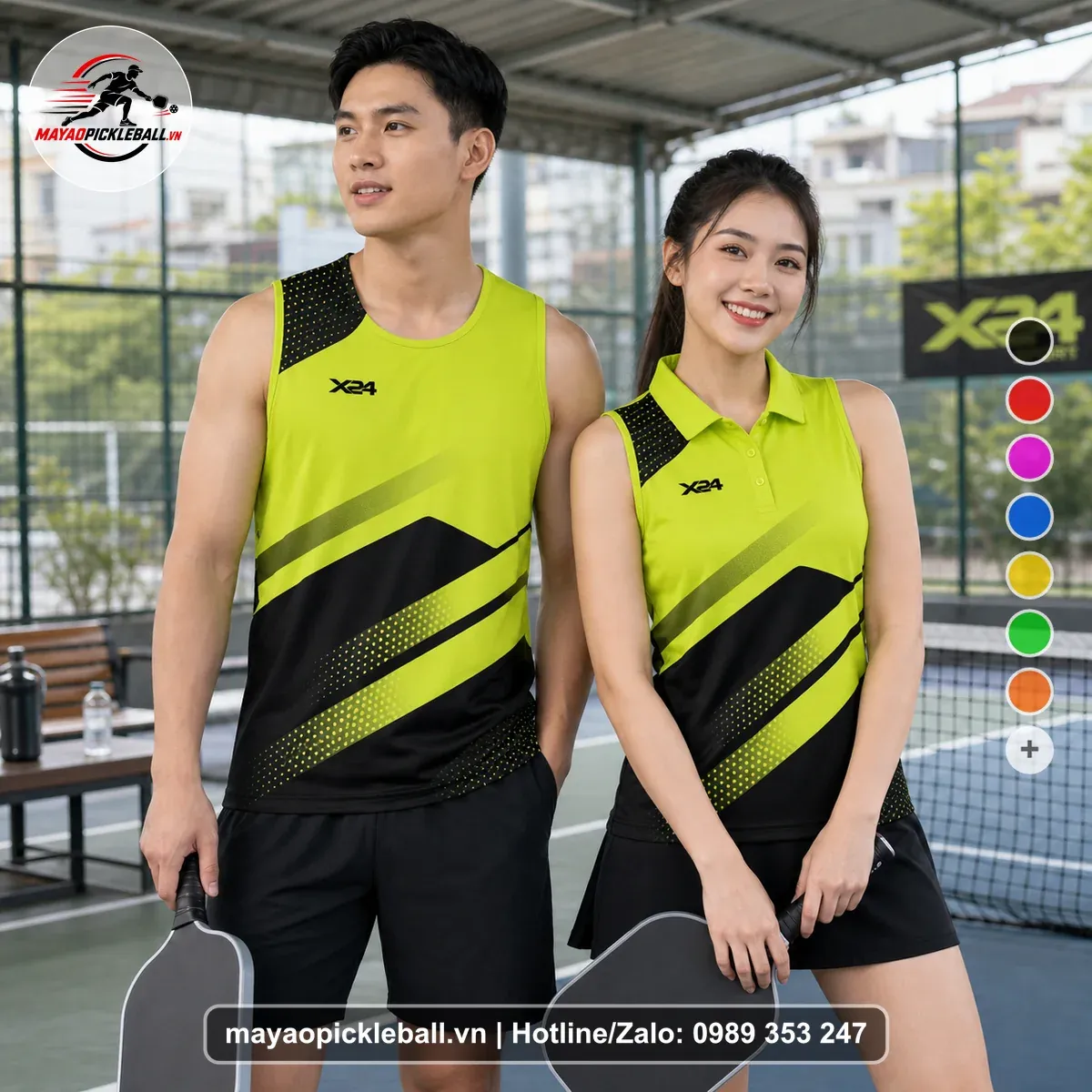 Bộ Quần Áo Pickleball PND-PB-144 Nổi Bật