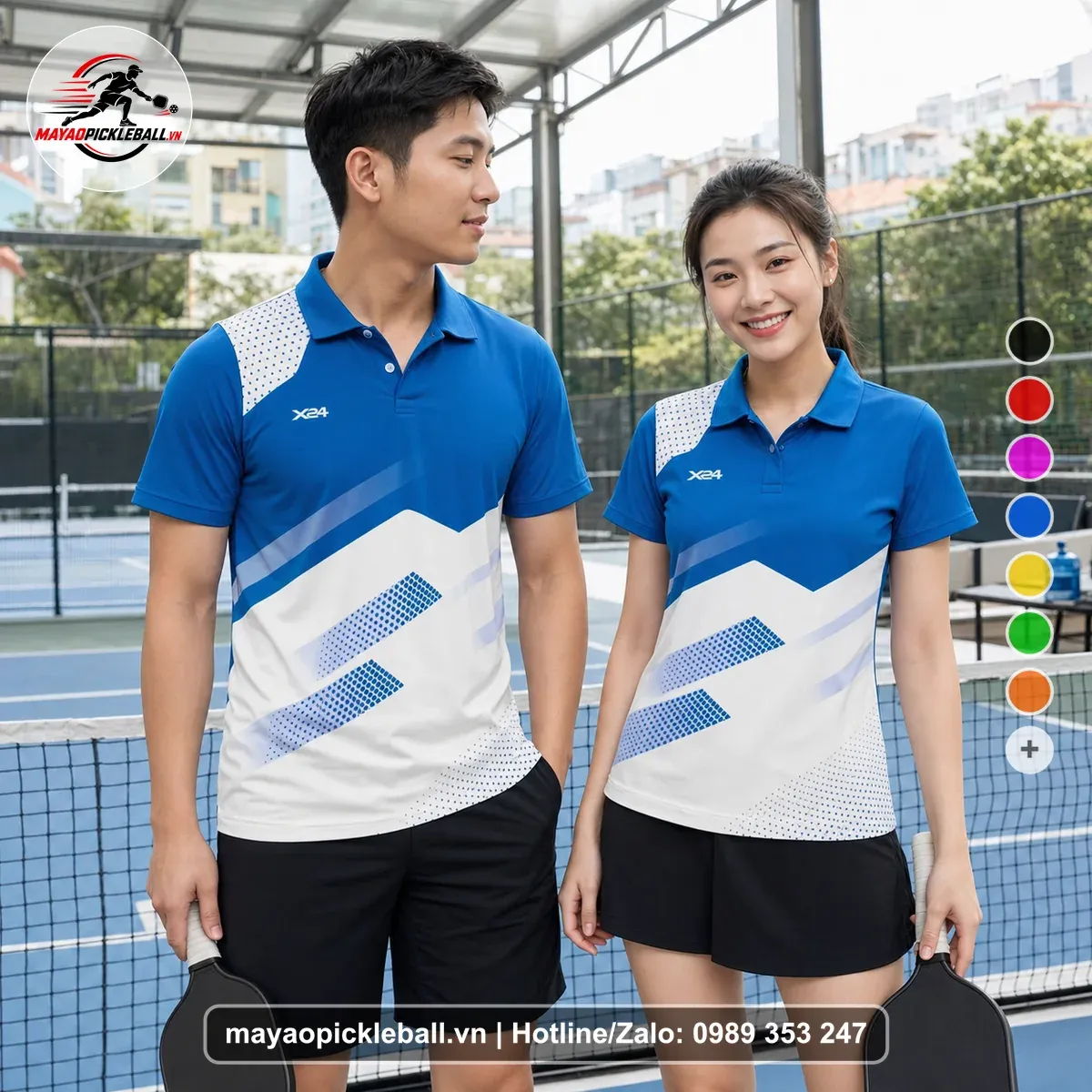 Bộ Quần Áo Pickleball PND-PB-151 Xanh