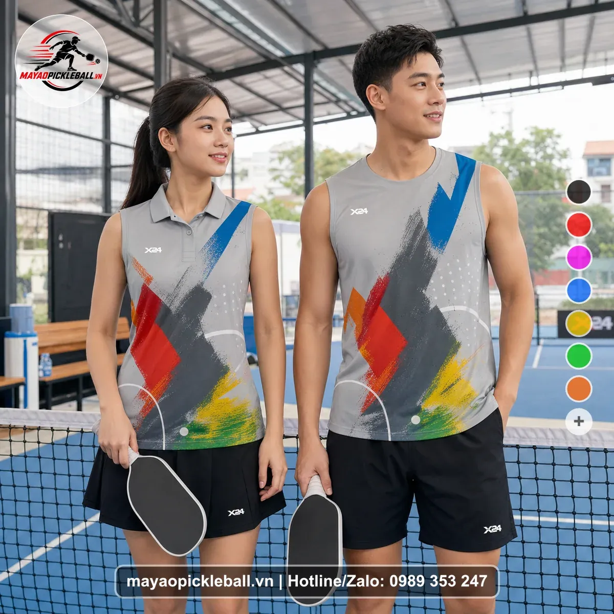 Bộ Quần Áo Pickleball PND-PB-174 Nổi Bật