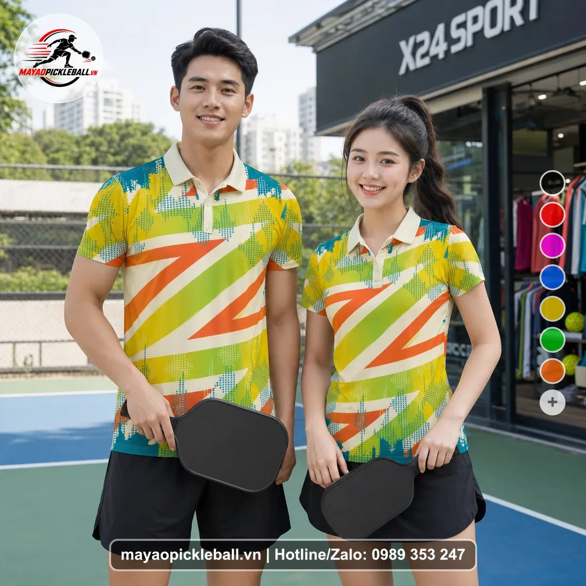 Bộ Quần Áo Pickleball PND-PB-214 Nổi Bật