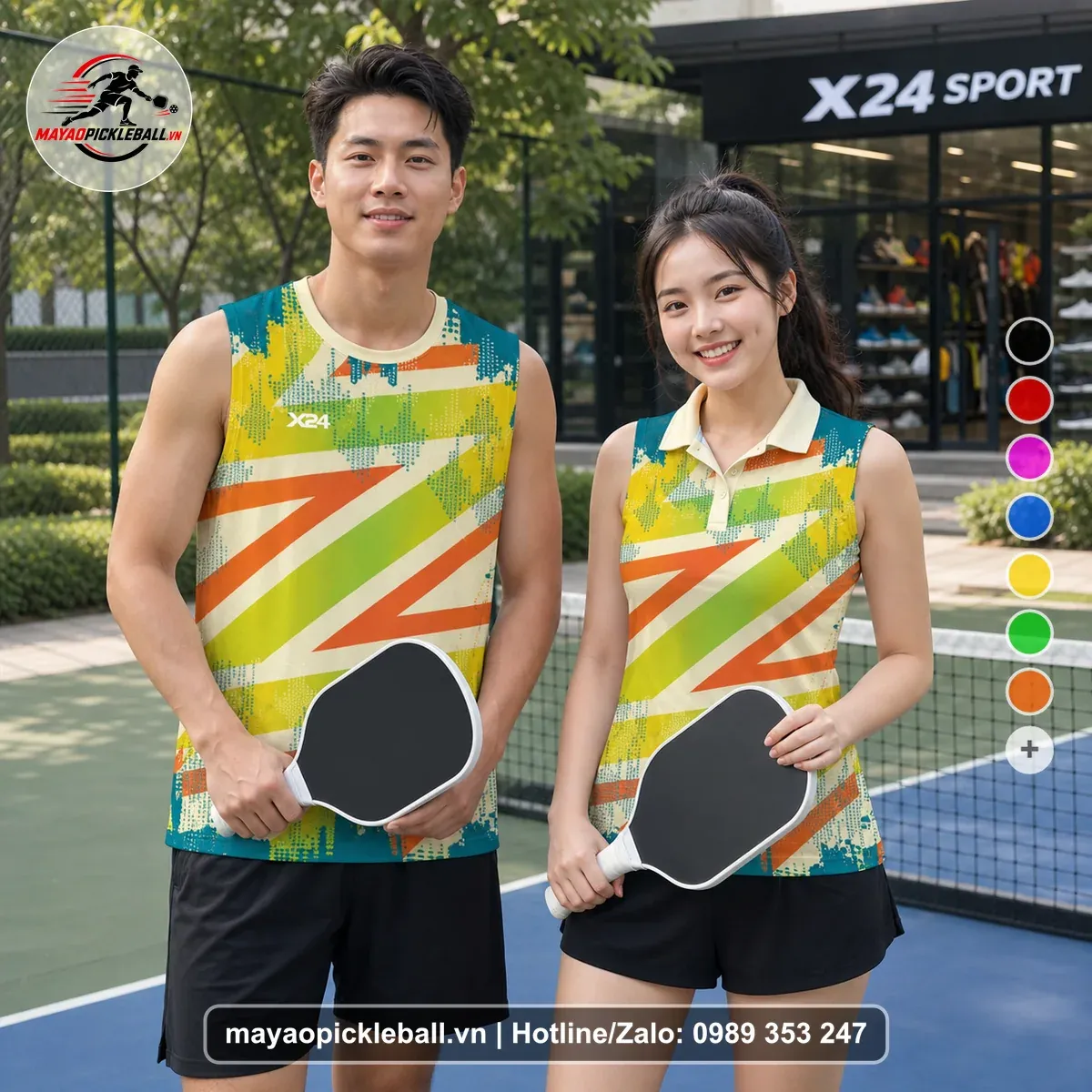 Bộ Quần Áo Pickleball PND-PB-214 Nổi Bật