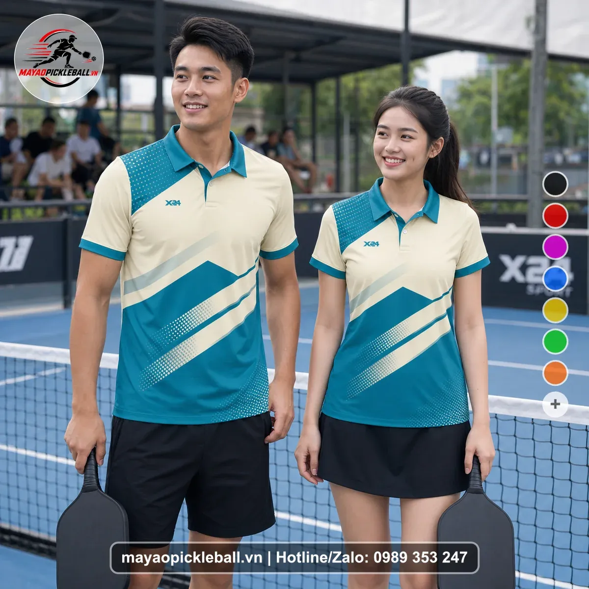 Bộ Quần Áo Pickleball PND-PB-243 Nổi Bật