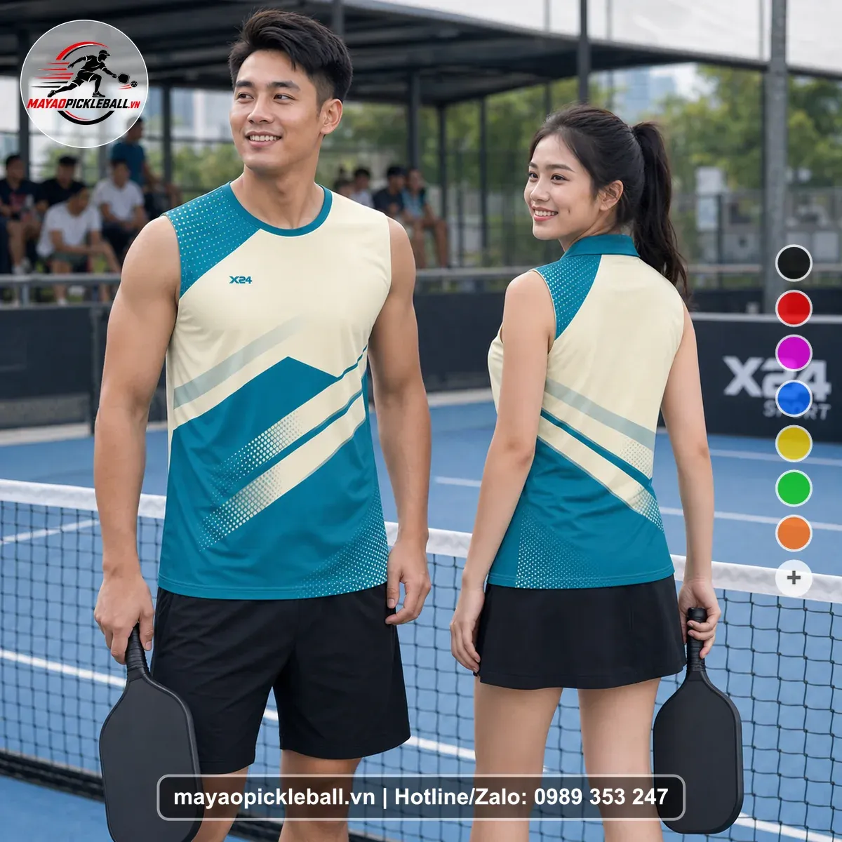 Bộ Quần Áo Pickleball PND-PB-243 Nổi Bật