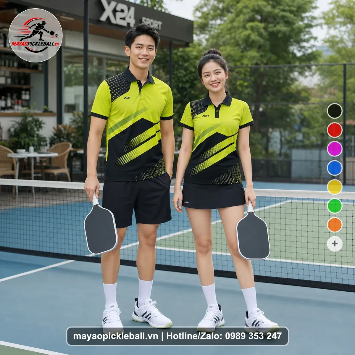 Bộ Quần Áo Pickleball PND-PB-244 Nổi Bật