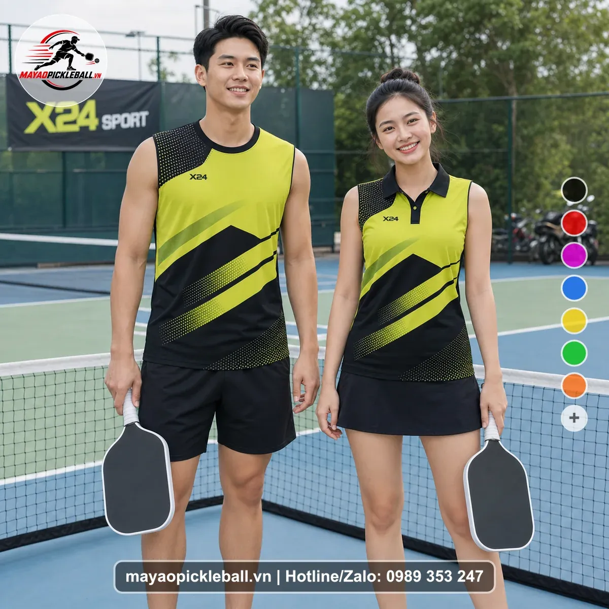 Bộ Quần Áo Pickleball PND-PB-244 Nổi Bật