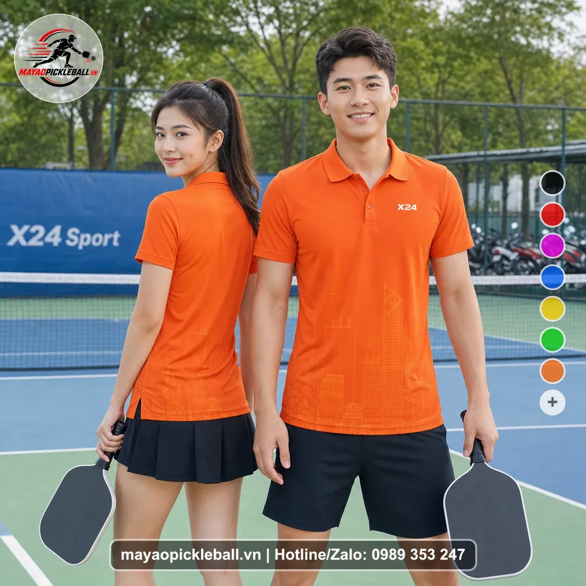 Bộ Quần Áo Pickleball PND-PB-251 Đỏ