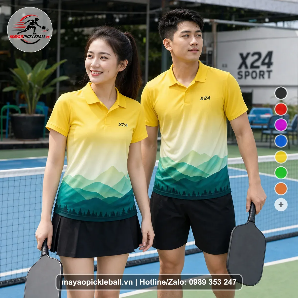 Bộ Quần Áo Pickleball PND-PB-253 Nổi Bật