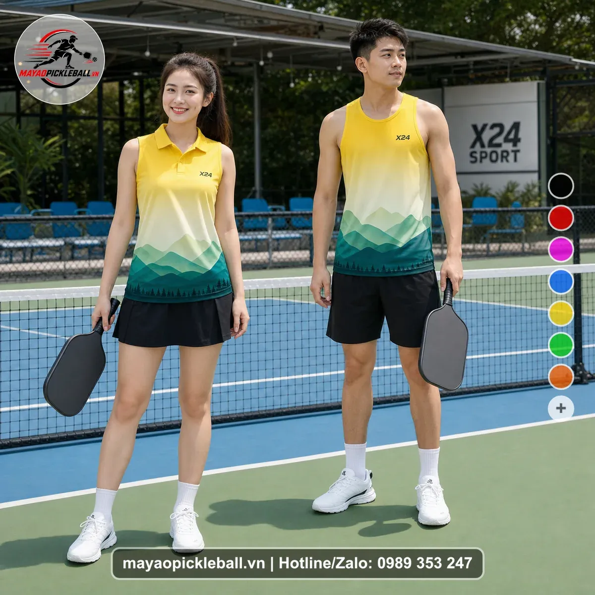 Bộ Quần Áo Pickleball PND-PB-253 Nổi Bật