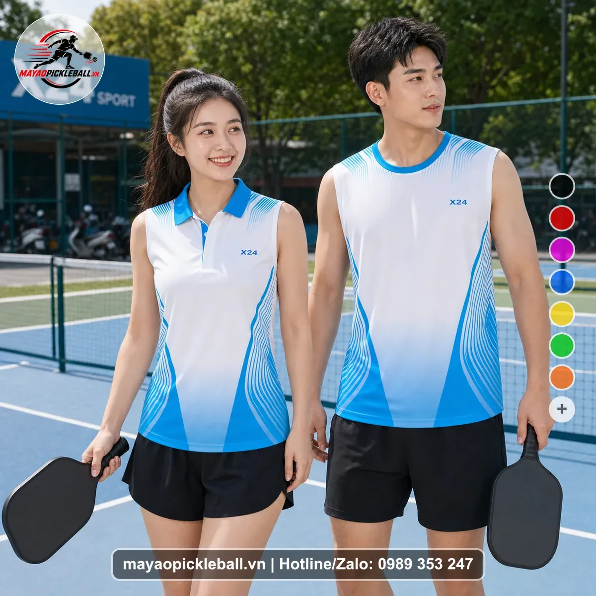 Bộ Quần Áo Pickleball PND-PB-254 Nổi Bật